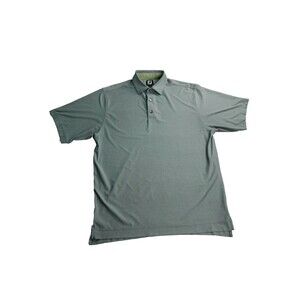 Footjoy - Mens Green FJ Golf Polo Shirt - Size M